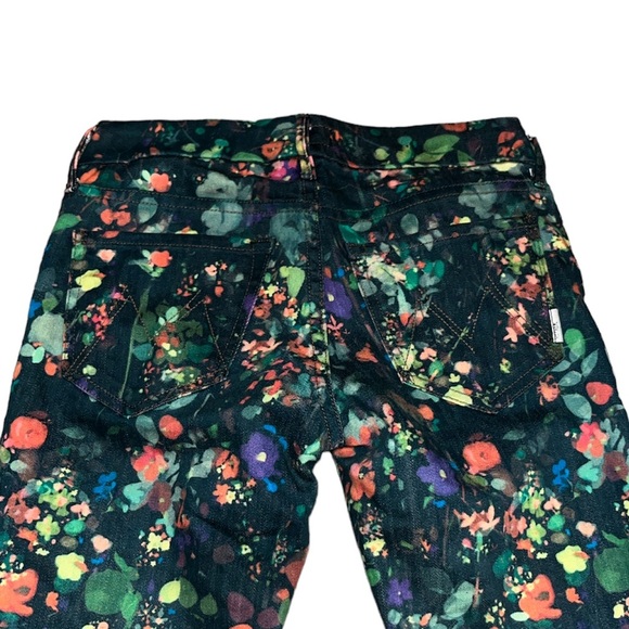 MOTHER The Looker Ankle Zip Jeans in Magical Forest - Picture 7 of 7